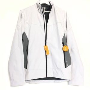 NWT Champion Venture Dry Gray Full Zip Casual Comfort Jacket S/P